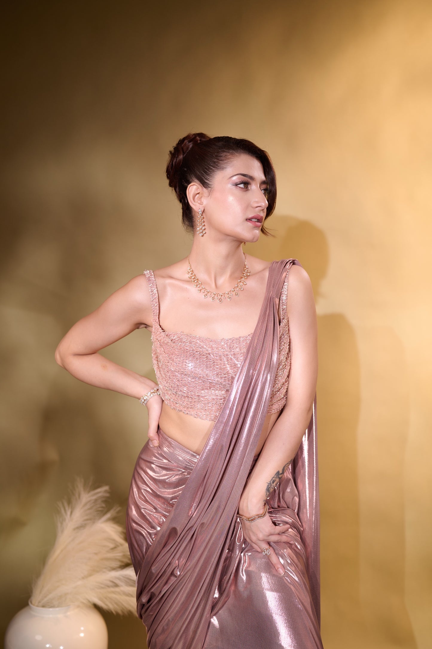 Virgo saree by Krupa Jain