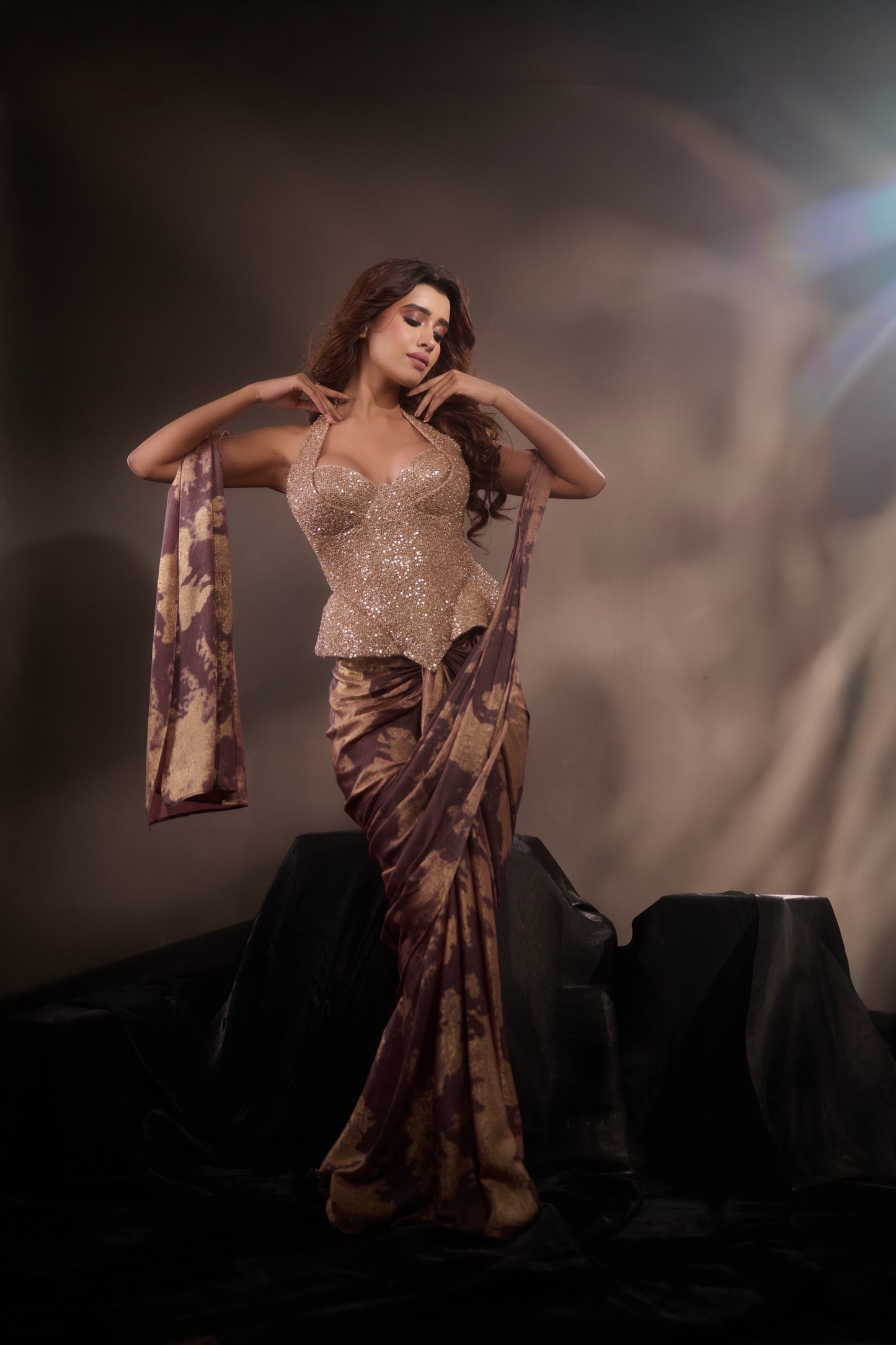 Neptune saree by Krupa Jain