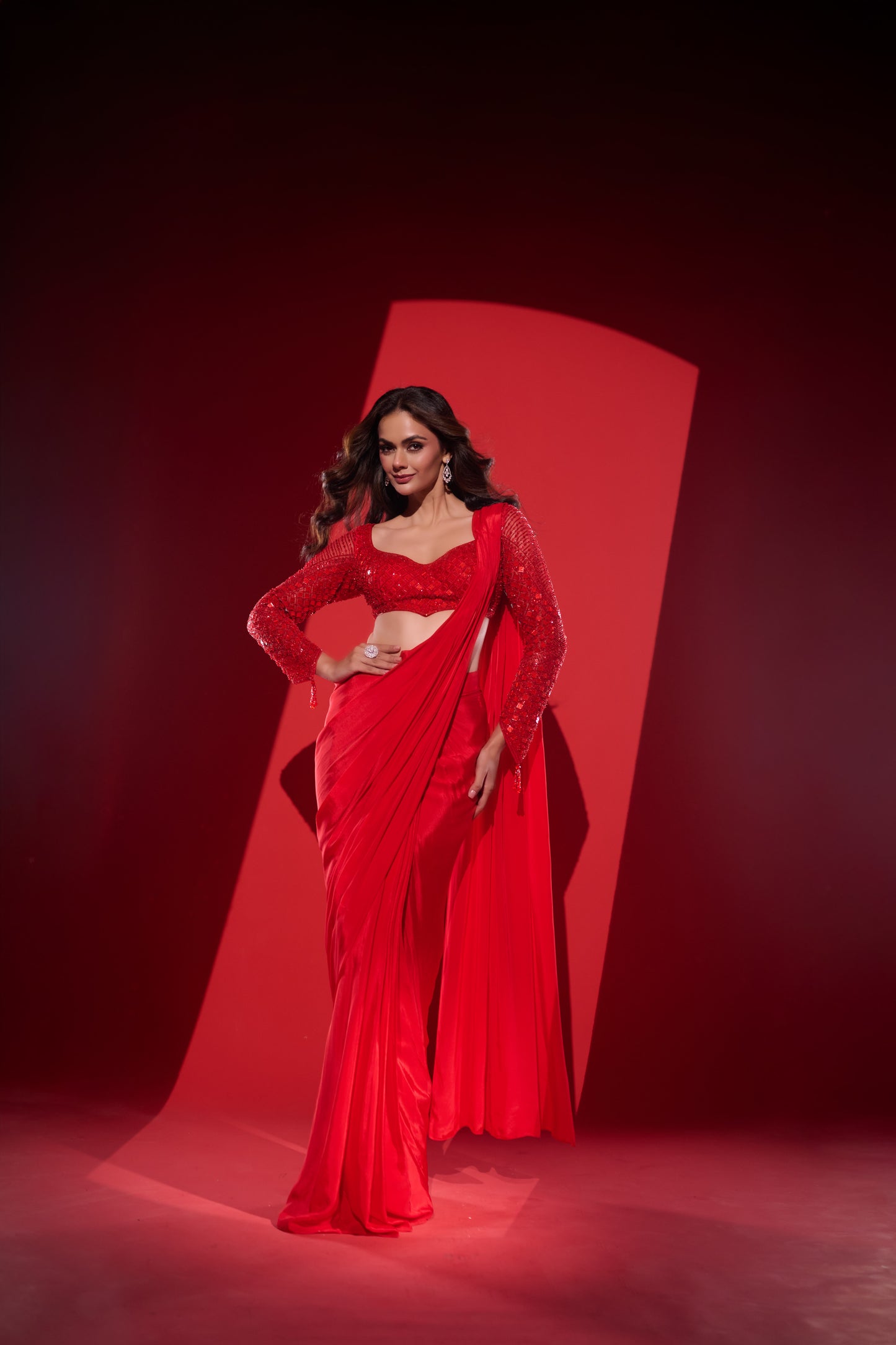 Laal Pari Saree