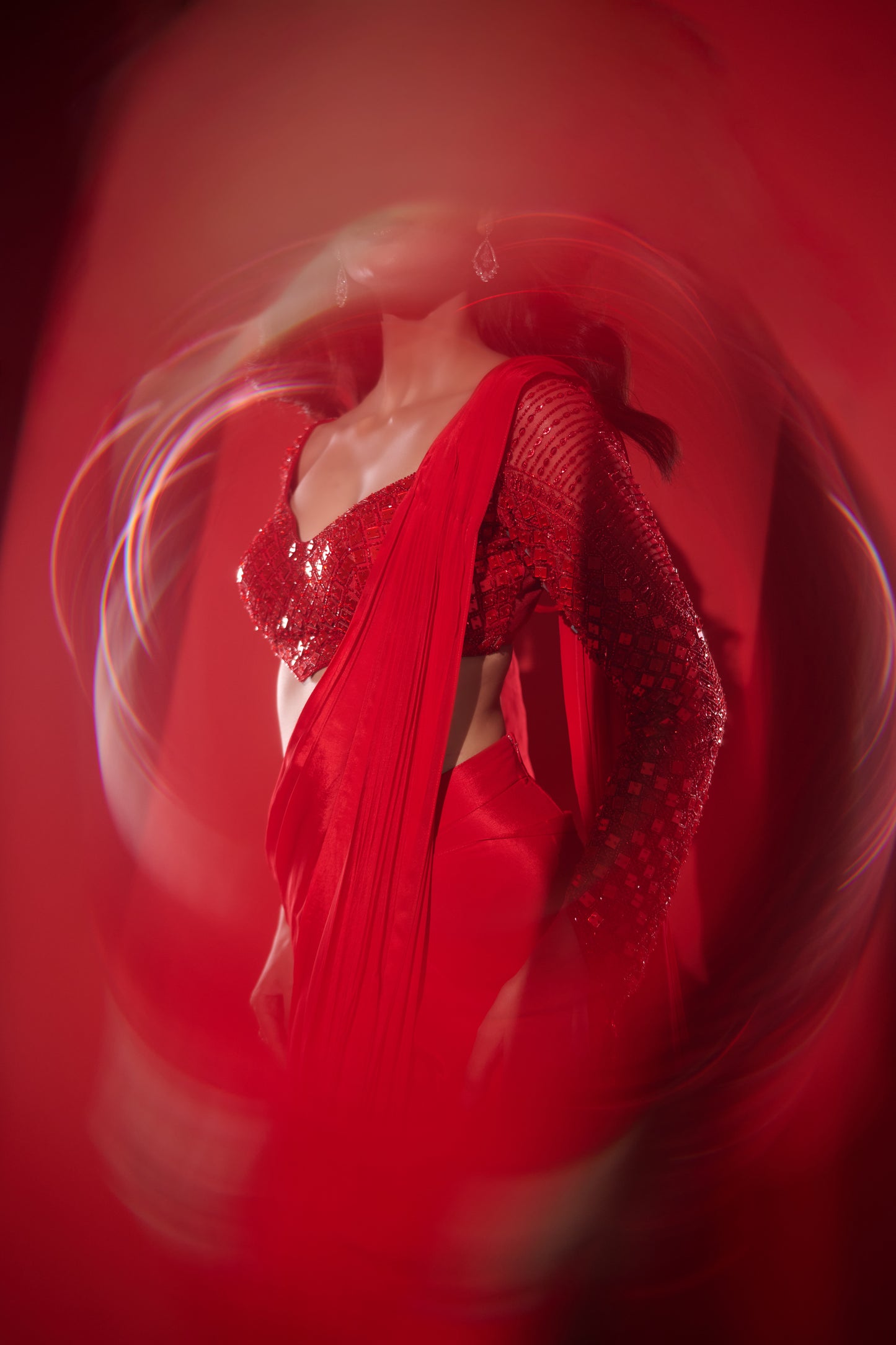 Laal Pari Saree