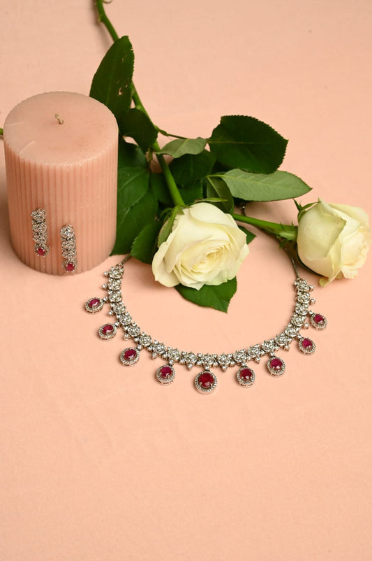 Diamond Ruby Set