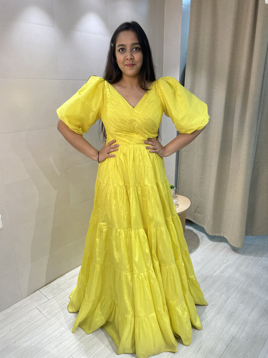 Sunshine Yellow Gown