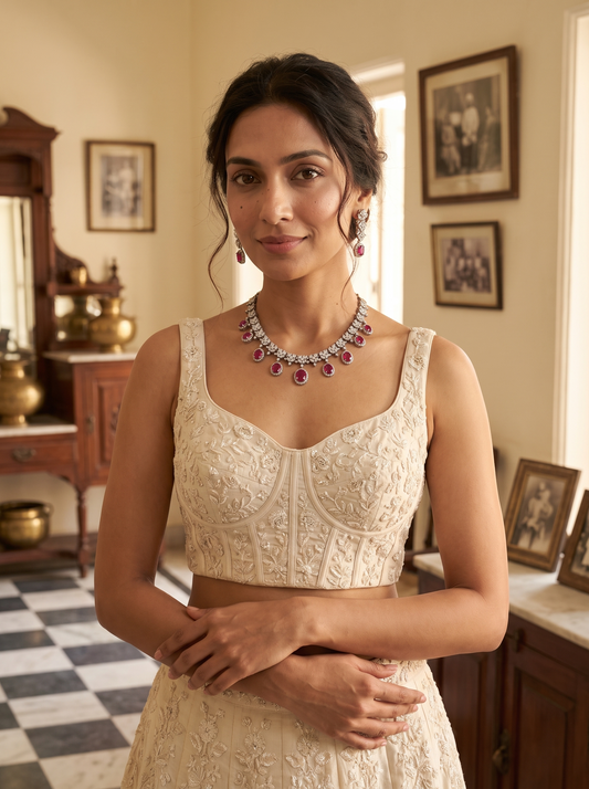 Diamond Ruby Set