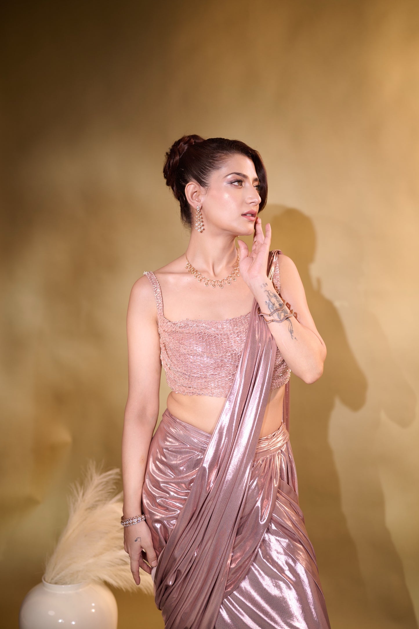 Virgo saree by Krupa Jain