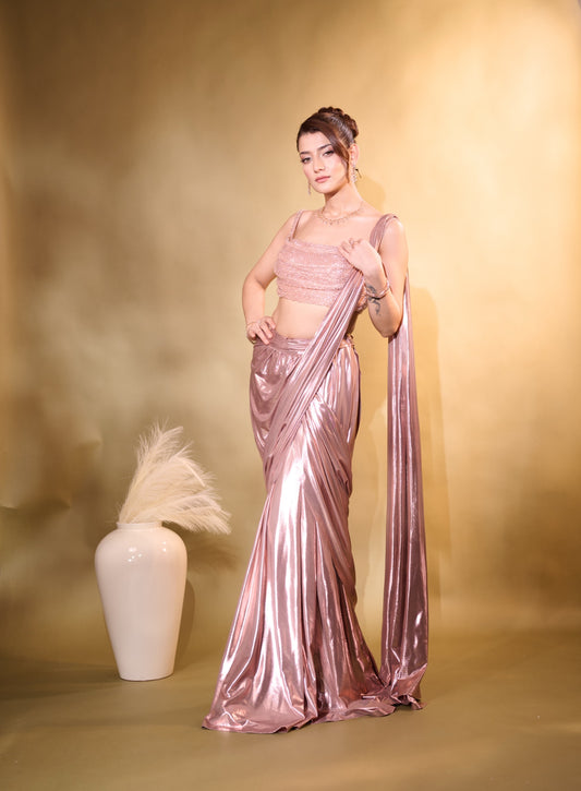 Virgo saree by Krupa Jain