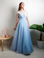 Ice Blue Gown