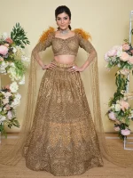 Golden Rra By Ejaz Couture